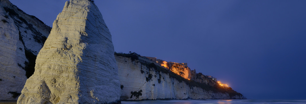 pizzomunno di notte Vieste